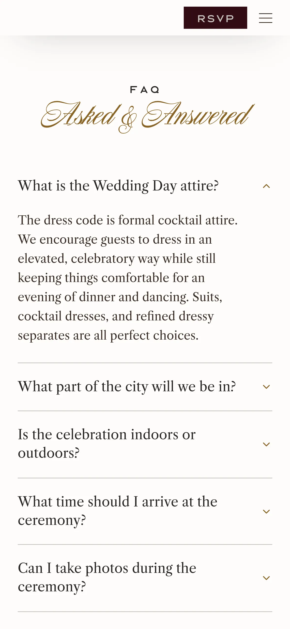 The questions on a phone, the first one open